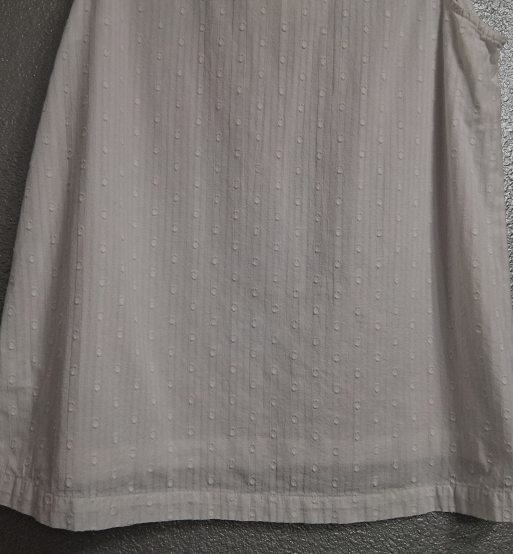 Crown & Ivy Swiss Dot Sleeveless Blouse     Size L - Picture 14 of 14
